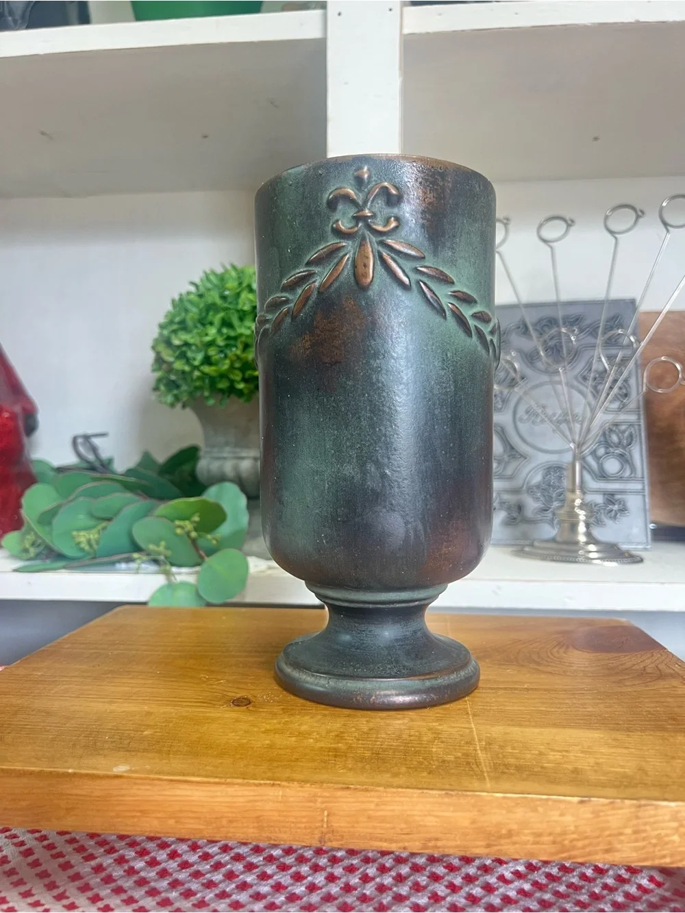 Vintage vase decor ceramic pottery decor